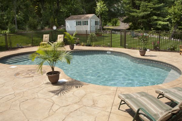 Concrete Pool Deck Repair in Huntsville