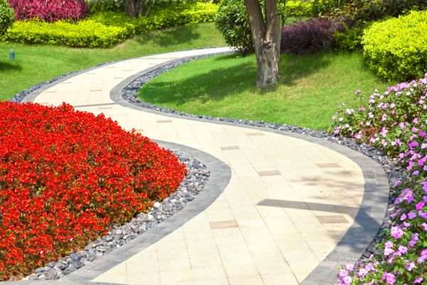 Garden Walkway Repair in Huntsville